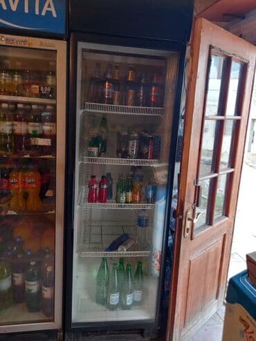 iki kameralı soyuducu: Vitrin tipli ticarət soyuducusu - Tək qapılı, şüşə önlü vitrin – — 2