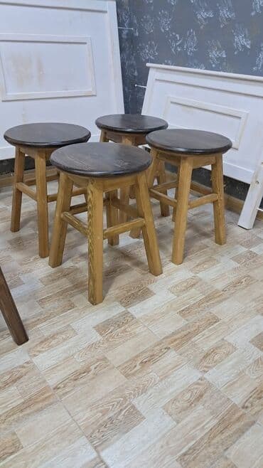 Masa və oturacaq dəstləri: Taxta taburet dəsti chatdirilma ilə 35 azn 1 ədədi Çox alanda endirim — 1