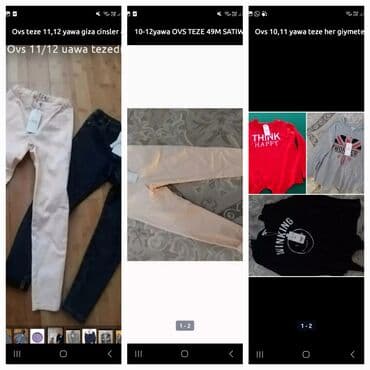 детская школьная одежда: Uşaq/gənc geyimləri paketi 12,13,14 yawa Brendlər: - LC Waikiki - OVS — 3