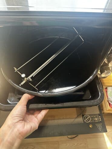 ikinci əl sobalar: Духовка Электрическая, цвет - Черный, Отдельностоящая, Б/у — 3