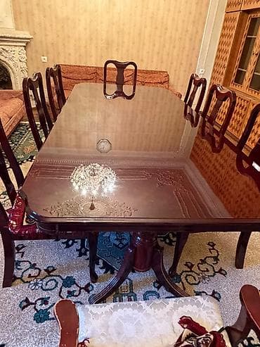 acilan stol: Endirim edildi tecili evden cixmalidir. Masa 8 stulla tecili satilir — 1