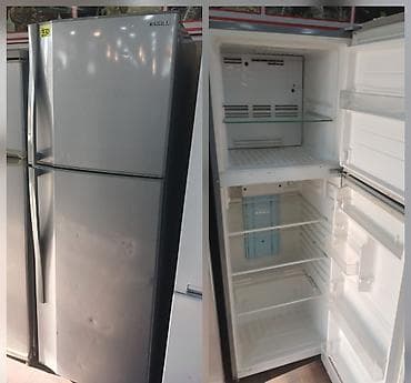 2 qapılı Toshiba Soyuducu Satılır, rəng - Gümüşü