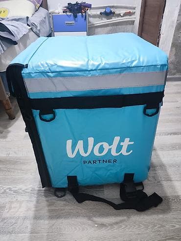 Оборудование для производства: Wolt Partner termo çatdırılma çantası Qeyd: Yeni çantadı istifadə — 2