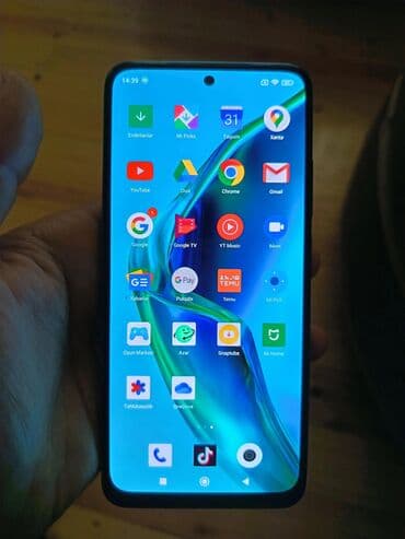kandisaner işlenmiş: Redmi Note 11, 64 GB, rəng - Göy, Barmaq izi — 1