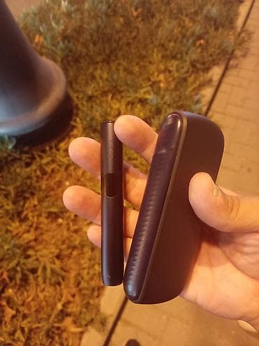 IQOS tutqun qara rəngli tütün qızdırma cihazı komplekti — 2