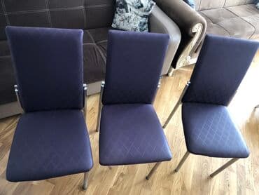 Tecili satilir. 3 eded metbext stulu -20 azn Her bir stulun qabagdaki