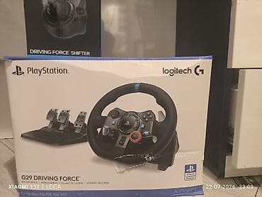 Logitech G29 Driving Force sükan dəsti + Driving Force Shifter -
