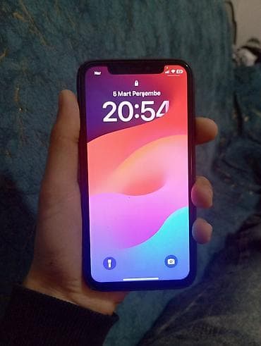 ikinci el modem: IPhone Xs, 64 GB, Gümüşü, Face ID — 1