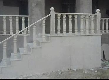 demir mehecerler: Məhsul: Daş balyustrada və sütun elementləri Təsvir: - Təbii daşdan — 7