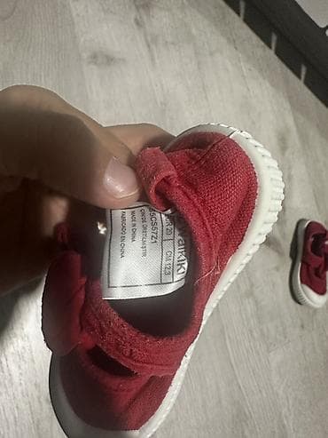 кроссовки в баку: Uşaq ayaqqabısı – LC Waikiki - Model: qırmızı rəngli, parça (kanvas) — 3