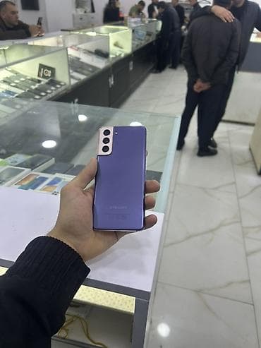 samsung galaxy a5 2017: Samsung Galaxy S21, rəng - Bənövşəyi, Simsiz şarj — 1