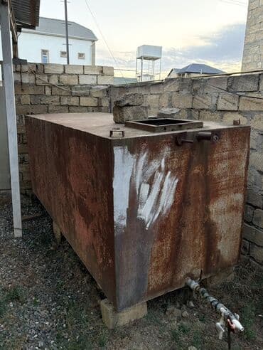 оборудование для производства воды: Dəmir Su ceni 8 ton Xüsusiyyətlər: - Material: qalınmetallı, qaynaqla — 3