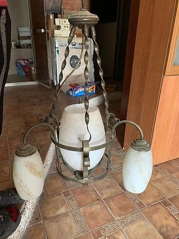 Свечи: Люстра, 4 лампы, Металл — 4