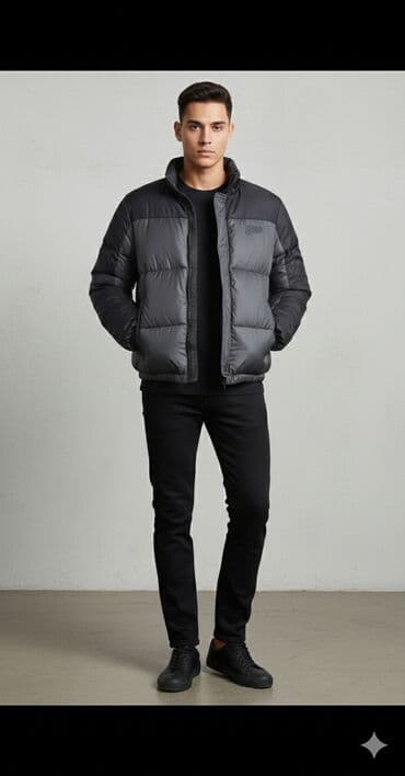 Kişi Geyimləri: Kurtka, Bolonka, Qış, Prada — 1