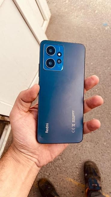 mobile phone: Redmi Note 12, 128 GB, rəng - Mavi, İki sim kartlı — 3