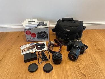 kantofka nedir: Canon Eos 750D Fotoaparatı Fotoaparat az istifade olunub. Sadece vacib — 8