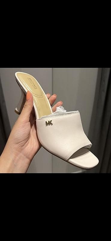 Şəxsi əşyalar: Michael Kors Cara Mule – qadın üçün zərif açıq burunlu mıller (yeni) — 3