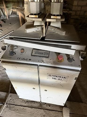 it sekili: NIKMAK SK-01 – alüminium/PVC profillər üçün künc presləmə maşını — 1