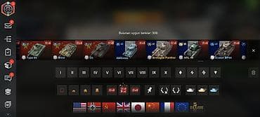 World of Tanks Blitz oyun hesabı üçün böyük kolleksiya: 300 uyğun tank — 8