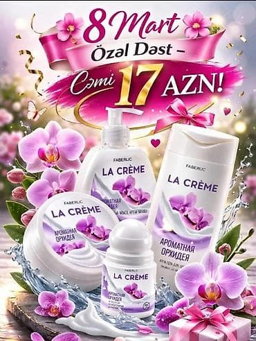 Faberlic brendindən hədiyyəlik gözəllik və baxım dəstləri 1) Bal — 4