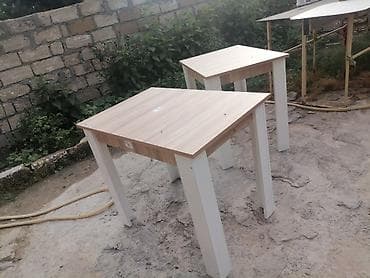 nerdivan satilir: Mətbəx masası, Yeni, Açılmayan, Laminat, Kvadrat masa — 7