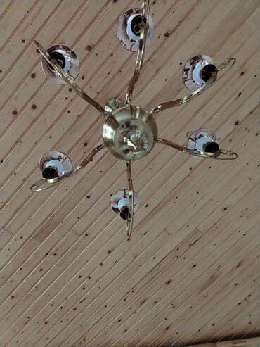 divar lampası: Çılçıraq, 6 lampa — 2