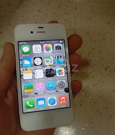 ayfon 4 kameralı: IPhone 4, 16 GB, Ağ — 1