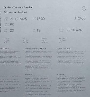 Opel: Təcili‼️Bu gün 27 dekabr saat 16.00-da Konqres mərkəzində Cırtdan şou — 3