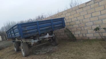 koməkci qoşqular: Kənd təsərrüfatı və yük daşıma üçün ikioxlu traktor qoşqusu - — 7