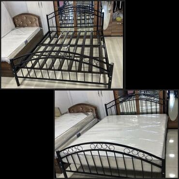 taxt: *Sifarişlə Demir TAXT çarpayı* ölçü 160/200 Matrassiz qiymət 210 — 2