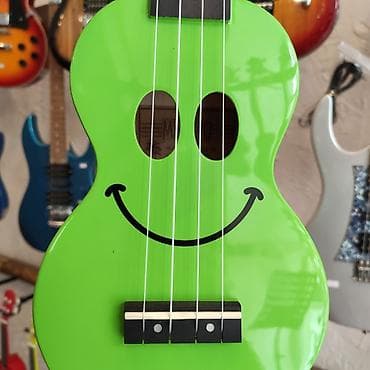 gitara çexolu: Ukulele Mahalo U-SMILE Üst:Sengon Qol: Jabon Çanta hədiyyə — 2