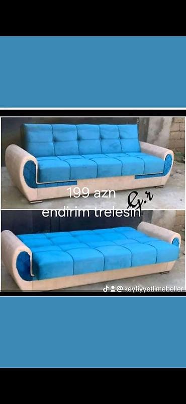 meqa mebel: Transformasiya olunan divan - Model: çevrilə bilən divan/çarpayı - — 1