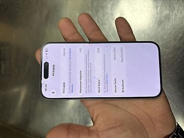 IPhone 15 Pro, 128 GB, White Titanium, Zəmanət, Simsiz şarj, Face ID