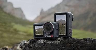 Videokameralar: DJI Osmo Action 5 Pro aksiyon kamerası Xüsusiyyətlər: - Video: 4K, 30 — 5