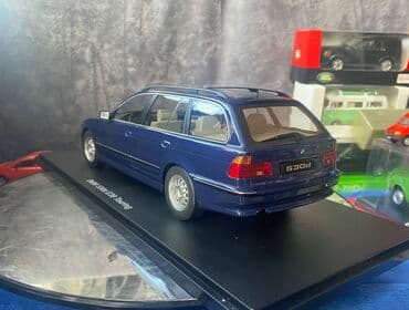 metbex tavan modelleri: Коллекционная модель BMW 530d E39 Touring blue 1997 KK-Scale Scale — 15