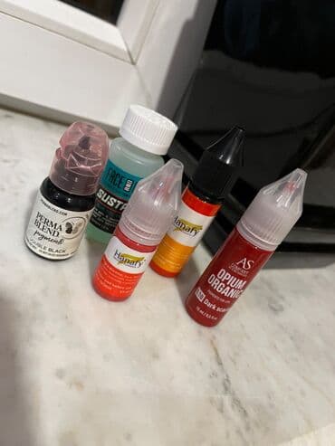 Permanenet boyaları hamsi birge yaxud tek tek satisi mumkundur umumi