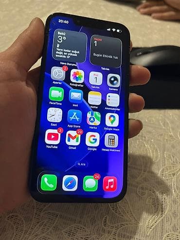 iphone 17 pro max qiymət: IPhone 13, 128 GB, Midnight, Face ID — 1