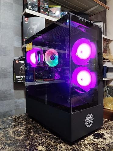 Yeni core i5 12400f, Rtx 3050 8 gb Msi, 16 gb ram, 512 gb ssd m2, 750