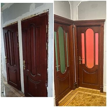 beton plite: Qonaq otağı üçün İşlənmiş Otaq qapısı Plintus ilə, Zəmanətsiz, Ünvandan götürmə — 1