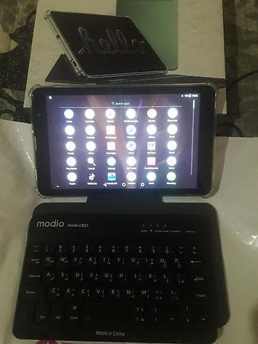 Monitorlar: Modio M130 planşet + klaviatura dəsti Xüsusiyyətlər: - Model: Modio — 7