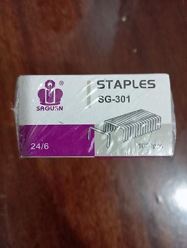 Saguan Staples SG-301 – kağızlar üçün metal sancaq dəsti. - Model — 1
