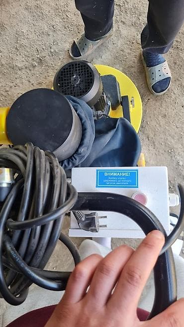 Payalniklər, lehim aparatları: Sənaye döşəmə cilalama və daşlama maşını - Tətbiq: beton, mozaika — 7