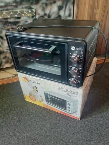 Mətbəx kombaynları və doğrayıcıları: Duxovka Elektrik, rəng - Qara, Ayrıca dayanan, Yeni — 5