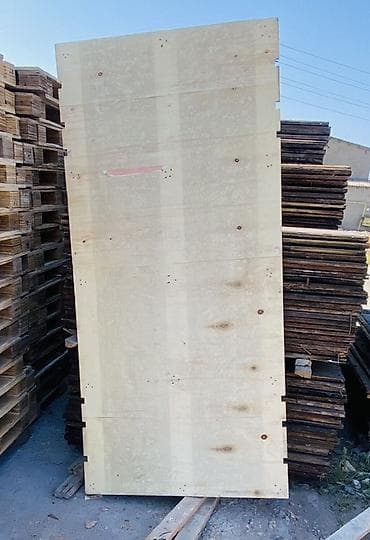 Kalıp üçün kontrplak lövhələr Boy 2.40meni 1.10m,qaliniğ 18mm -