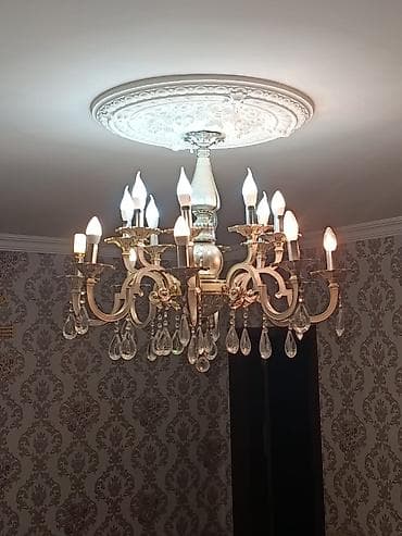 Картины и портреты: Люстра, 10 и более ламп, Металл — 3