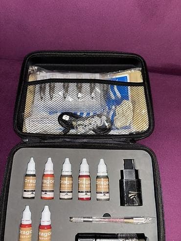 plitə işləri: Dragon TBP5KIT – daimi makiyaj/mikropiqmentasiya dəsti Komplektin — 1
