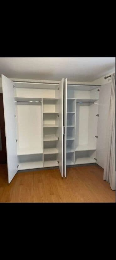 ev ucun guzguler: Yeni, 3 qapılı Düz dolab, Dolab-asılqan, Türkiyə — 23