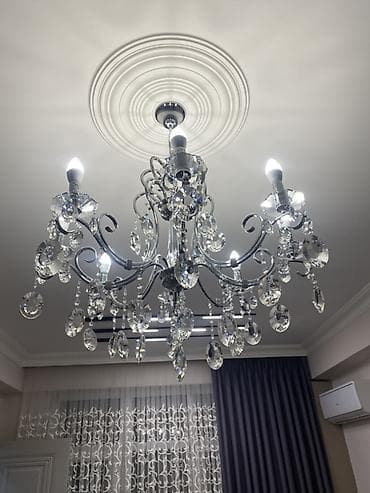 bide: Çılçıraq, 7 lampa, Metal — 1