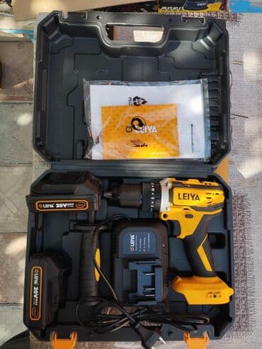 kömürsüz drel: Yeni Zərbəli drel Akkumulatorlu, Pulsuz çatdırılma, Kredit yoxdur — 1