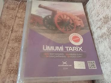 Məhsul: Tarix üzrə hazırlıq kitabları və test toplusu dəsti 35m — 4